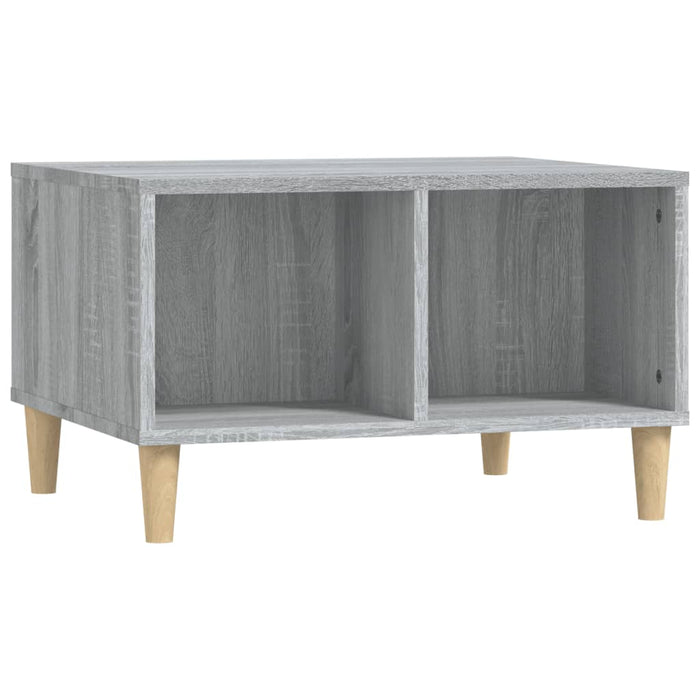 Coffee Table Grey Sonoma 60x50x36.5 cm Engineered Wood.