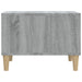 Coffee Table Grey Sonoma 60x50x36.5 cm Engineered Wood.