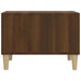 Coffee Table Brown Oak 60x50x36.5 cm Engineered Wood.