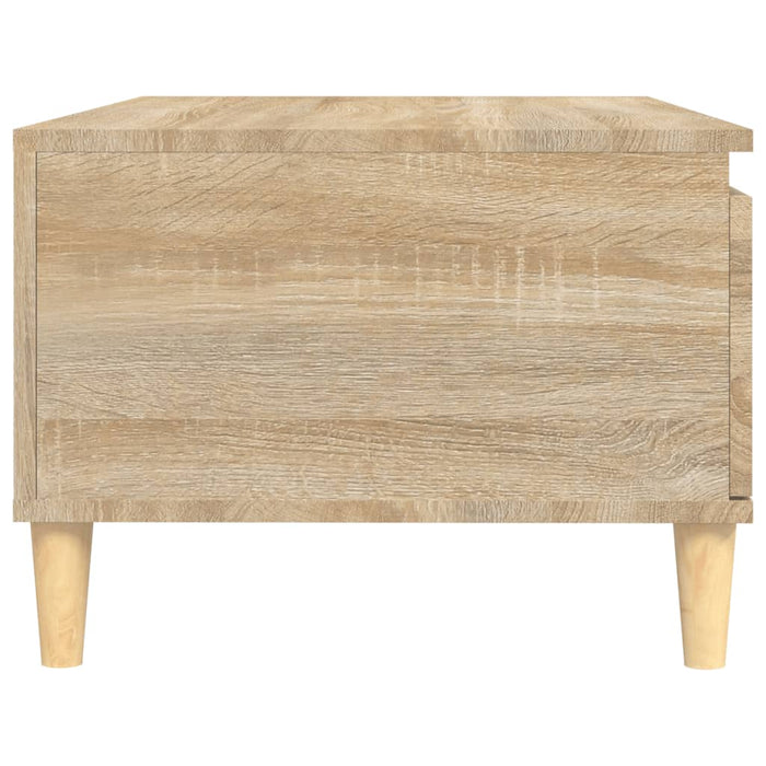 Coffee Table Sonoma Oak 90x50x36.5 cm Engineered Wood.