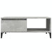 Coffee Table Concrete Grey 90x50x36.5 cm Engineered Wood.