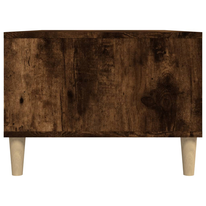 Coffee Table Smoked Oak 90x50x36,5 cm Engineered Wood.