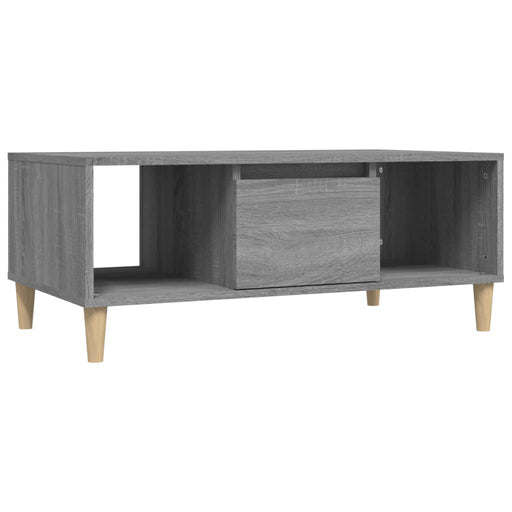 Coffee Table Grey Sonoma 90x50x36,5 cm Engineered Wood.