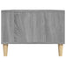 Coffee Table Grey Sonoma 90x50x36,5 cm Engineered Wood.