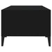 Coffee Table Black 90x50x36.5 cm Engineered Wood.