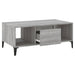 Coffee Table Grey Sonoma 90x50x36.5 cm Engineered Wood.