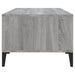 Coffee Table Grey Sonoma 90x50x36.5 cm Engineered Wood.