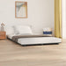 Bed Frame Grey 120x200 cm Solid Wood Pine.