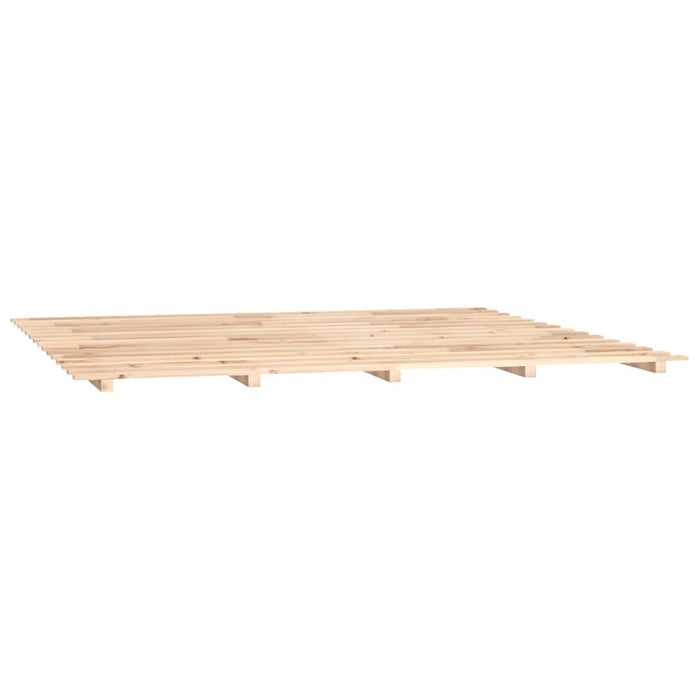 Bed Frame Solid Wood Pine 160 cm