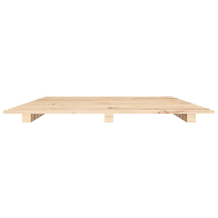 Bed Frame 135x190 cm 4FT6 Double Solid Wood Pine.
