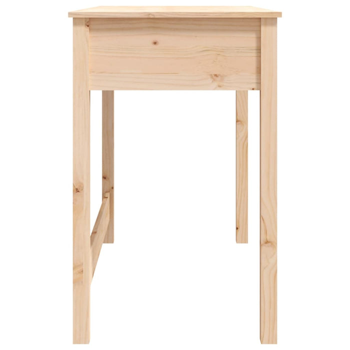 Desk with Drawers Solid Wood Pine 100 cm