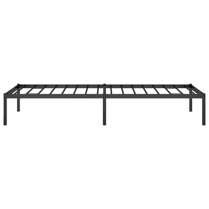 Metal Bed Frame Black 2FT6 Small Single 75 cm