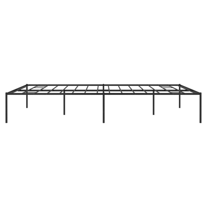 Metal Bed Frame Black 4FT Small Double 120 cm