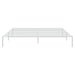 Metal Bed Frame White 193x203 cm.