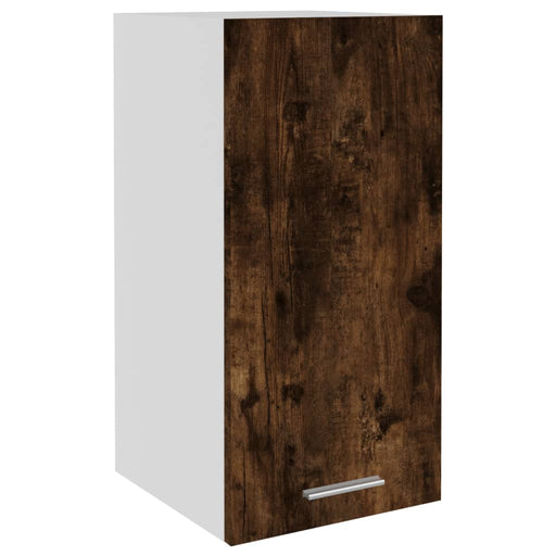 Hanging Cabinet Smoked Oak 29.5x31x60 cm Engineered Wood.