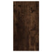 Side Table Smoked Oak 50x26x50 cm Engineered Wood.
