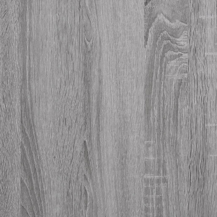Wardrobe Grey Sonoma 82.5x51.5x180 cm Engineered Wood.