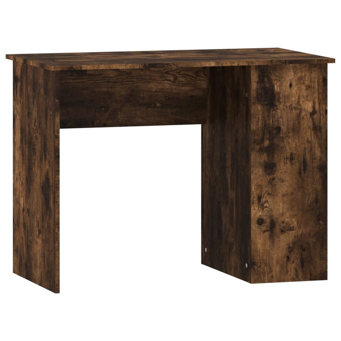 Desk Smoked Oak Engineered Wood 100 cm