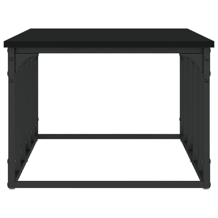 Coffee Table Black 100x50x35.5 cm Engineered Wood