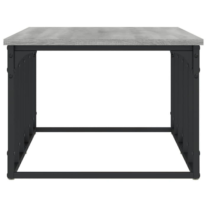 Coffee Table Grey Sonoma 100x50x35.5 cm Engineered Wood