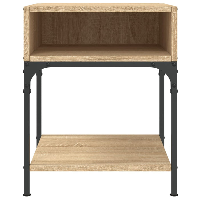 Bedside Tables 2 pcs Sonoma Oak Engineered Wood 40 cm