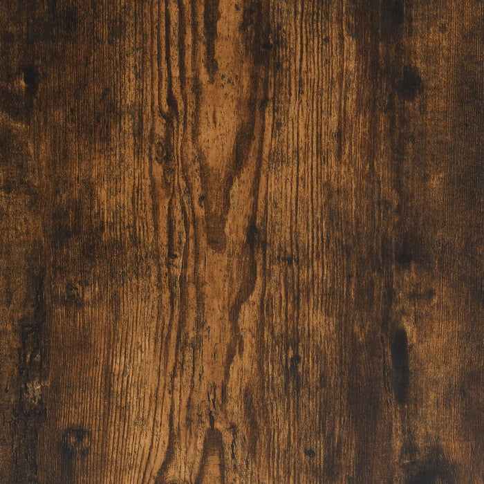 Bedside Table Smoked Oak Engineered Wood 50 cm
