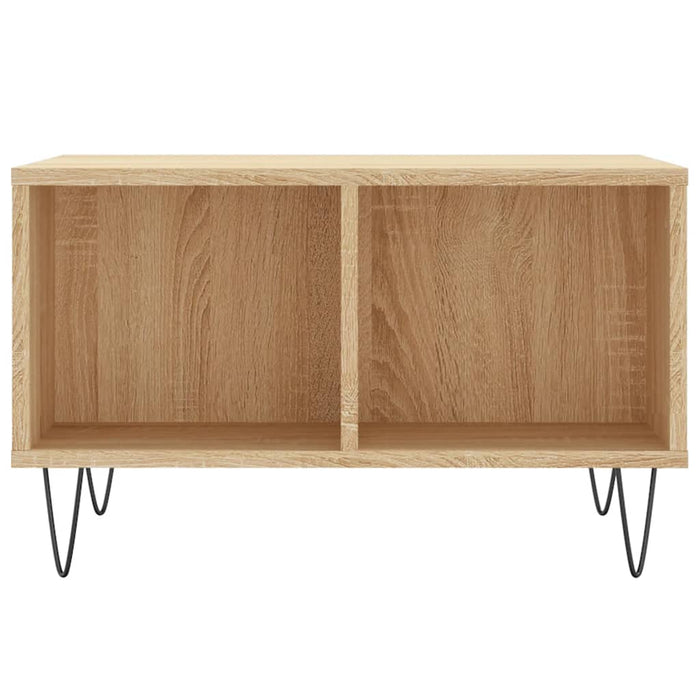 Coffee Table Sonoma Oak 60x50x36.5 cm Engineered Wood
