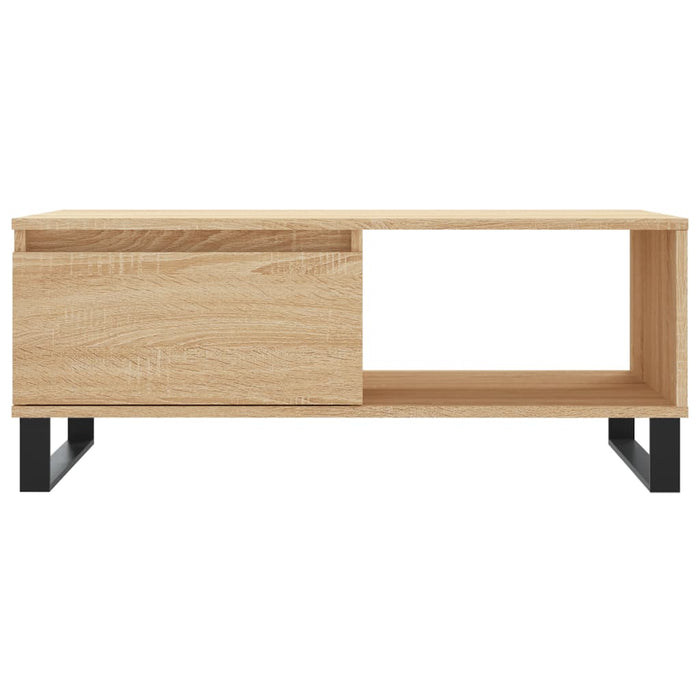 Coffee Table Sonoma Oak 90x50x36.5 cm Engineered Wood