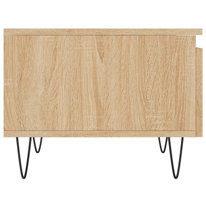 Coffee Table Sonoma Oak 50x46x35 cm Engineered Wood
