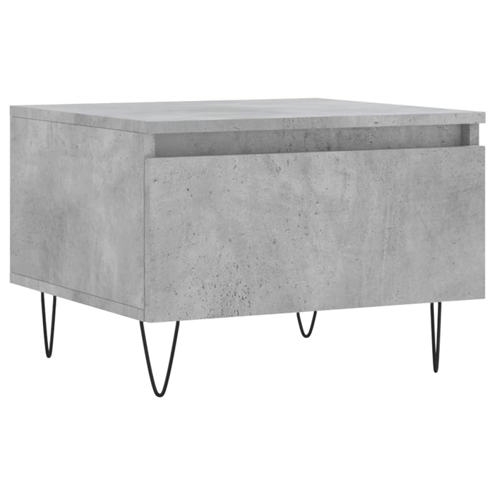 Coffee Tables 2 pcs Concrete Grey 50x46x35 cm Engineered Wood