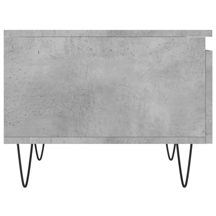 Coffee Tables 2 pcs Concrete Grey 50x46x35 cm Engineered Wood