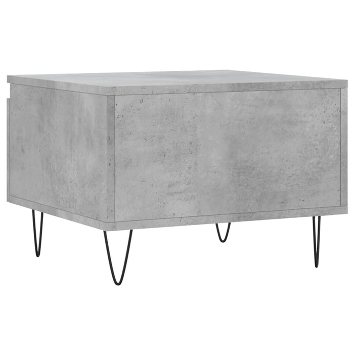 Coffee Tables 2 pcs Concrete Grey 50x46x35 cm Engineered Wood