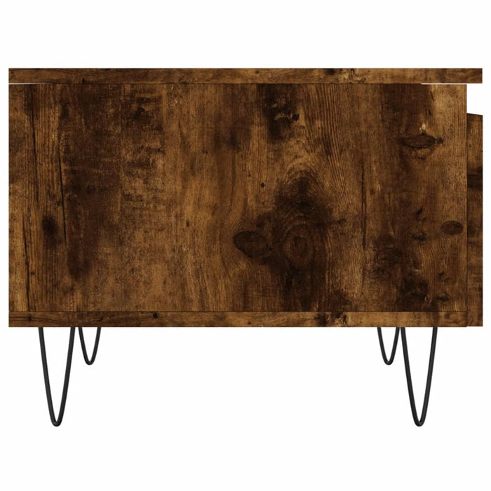 Coffee Tables 2 pcs Smoked Oak 50x46x35 cm Engineered Wood