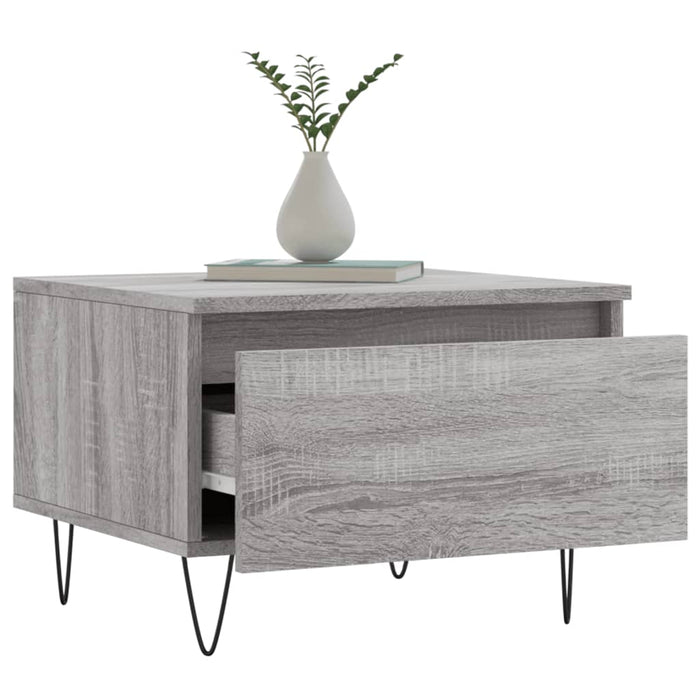 Coffee Tables 2 pcs Grey Sonoma 50x46x35 cm Engineered Wood