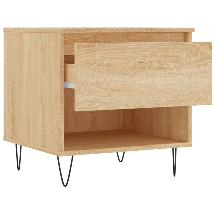 Coffee Table Sonoma Oak 50x46x50 cm Engineered Wood