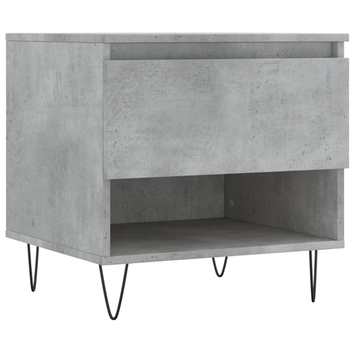 Coffee Tables 2 pcs Concrete Grey 50x46x50 cm Engineered Wood