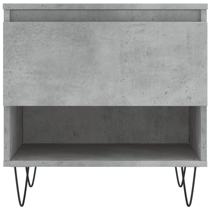 Coffee Tables 2 pcs Concrete Grey 50x46x50 cm Engineered Wood