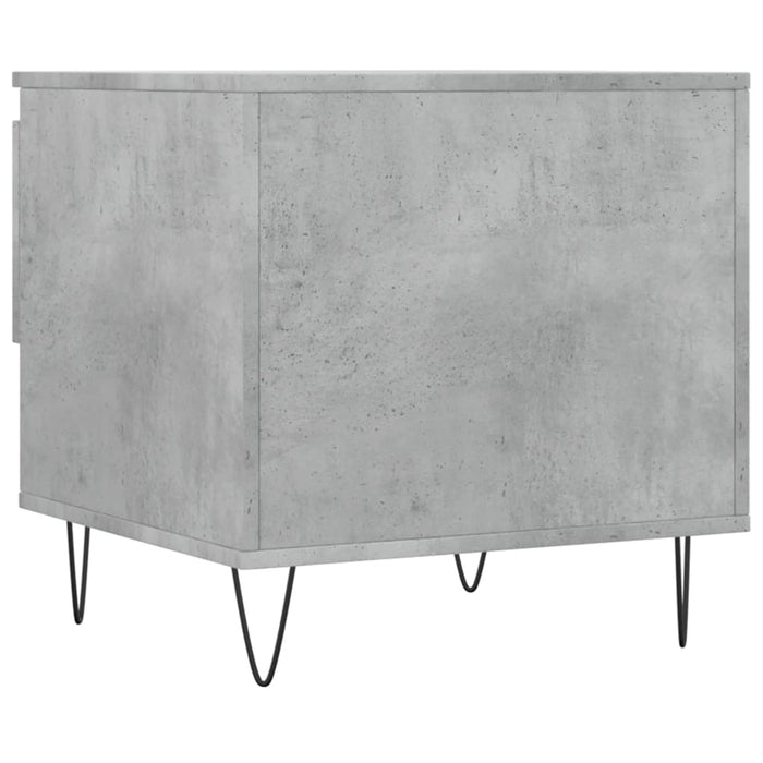 Coffee Tables 2 pcs Concrete Grey 50x46x50 cm Engineered Wood