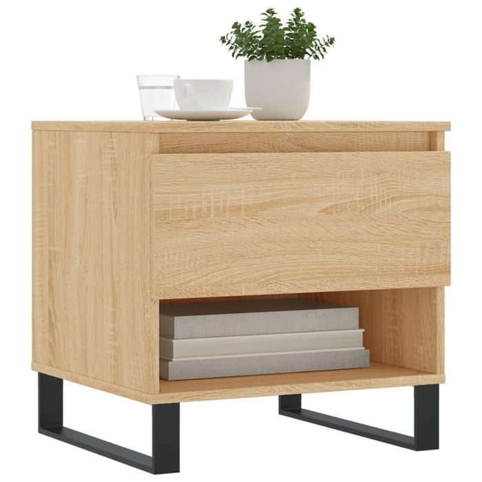 Coffee Tables 2 pcs Sonoma Oak 50x46x50 cm Engineered Wood