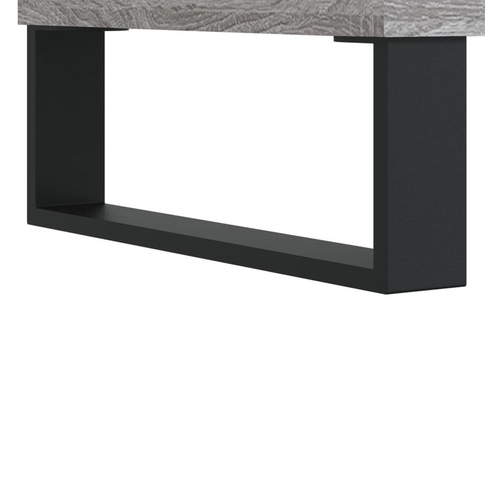 Coffee Table Grey Sonoma 102x44.5x50 cm Engineered Wood
