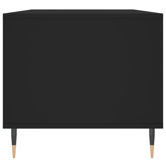 Coffee Table Black 90x49x45 cm Engineered Wood