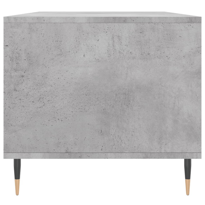 Coffee Table Concrete Grey 90x49x45 cm Engineered Wood