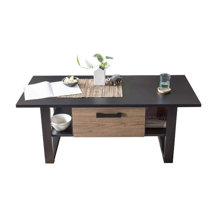 Nordi Coffee Table, Black, 110cm