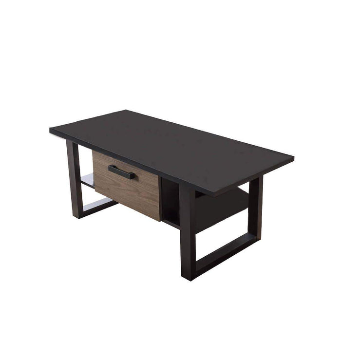 Nordi Coffee Table, Black, 110cm