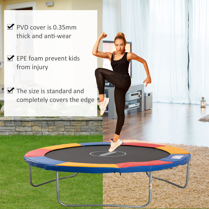 10ft Trampoline Safety Pad-Multicolour