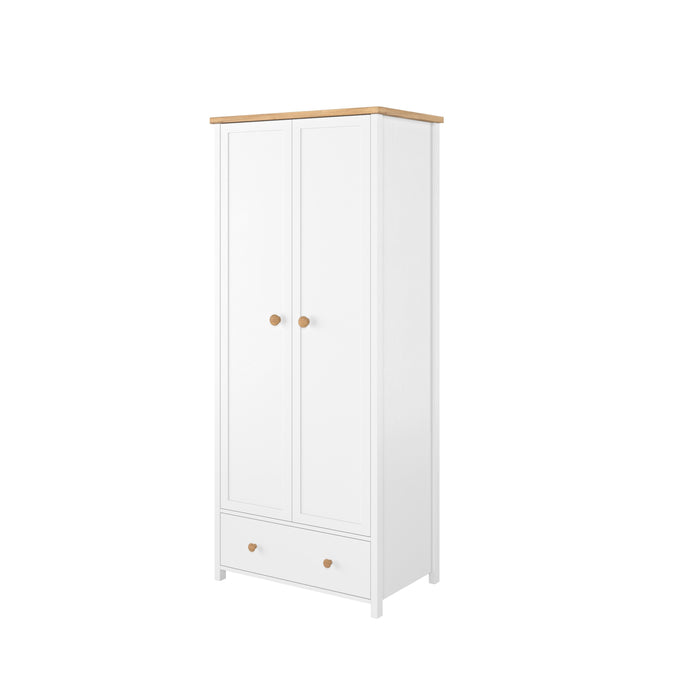 Story SO-12 2 Door Wardrobe, White Matt