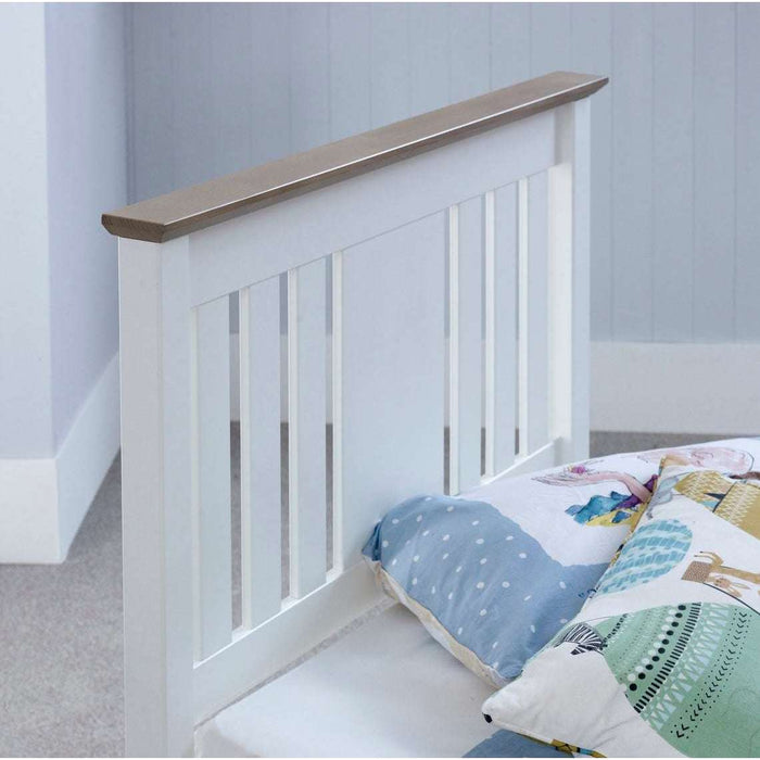 Chester Single Bed, White