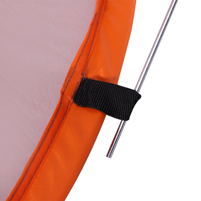 1-2 Person Pop up Beach Tent Hiking UV 30+ Protection Patio Sun Shelter Portable Automatic - Orange