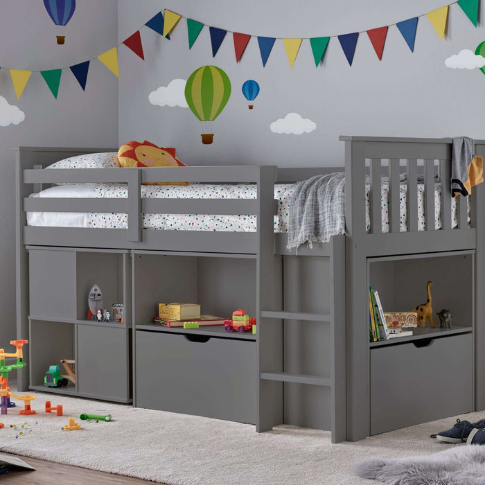 Milo Mid Sleeper, Grey