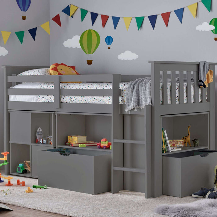 Milo Mid Sleeper, Grey